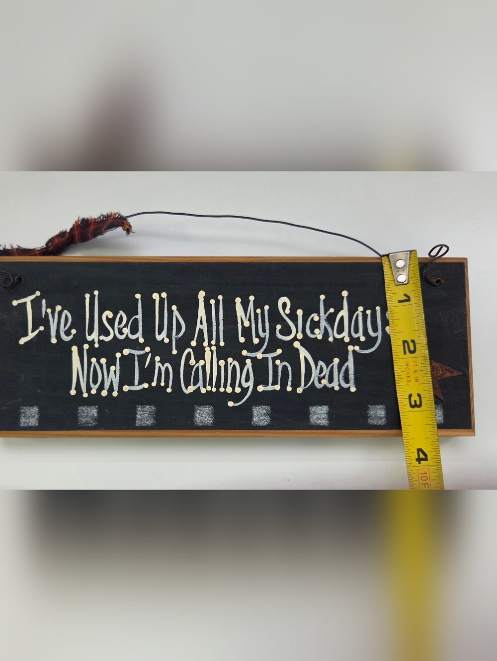 Work Decor Sign - Picture 3 of 3